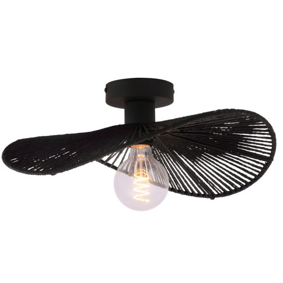 TOOLIGHT loftlampe APP1832-1C Sort 41x41x17cm