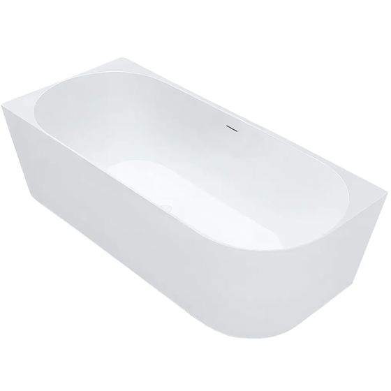 REA hjørnebadekar BELLANTO SLIM 170 Venstre Hvid, 170x79x58cm