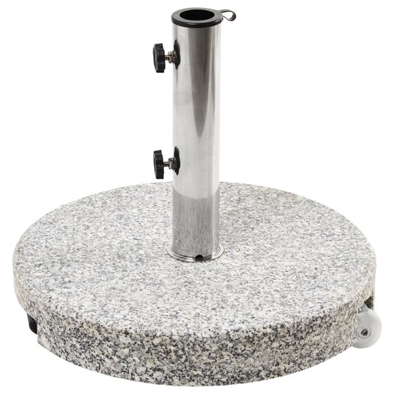 Parasolfod CERZETO Rund Grå 30 kg