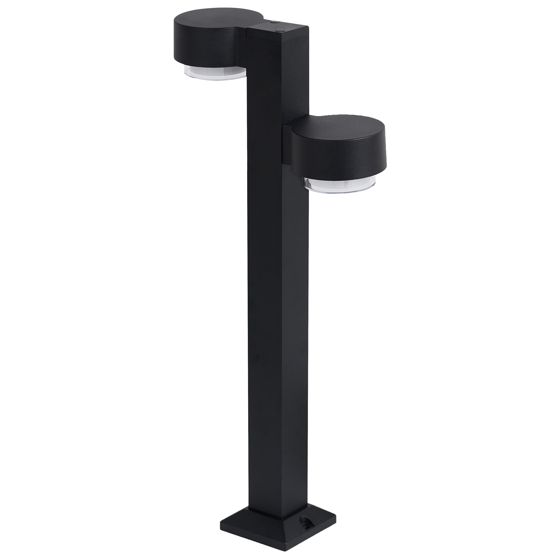 Udendørs LED-bedlampe TORDERA Sort