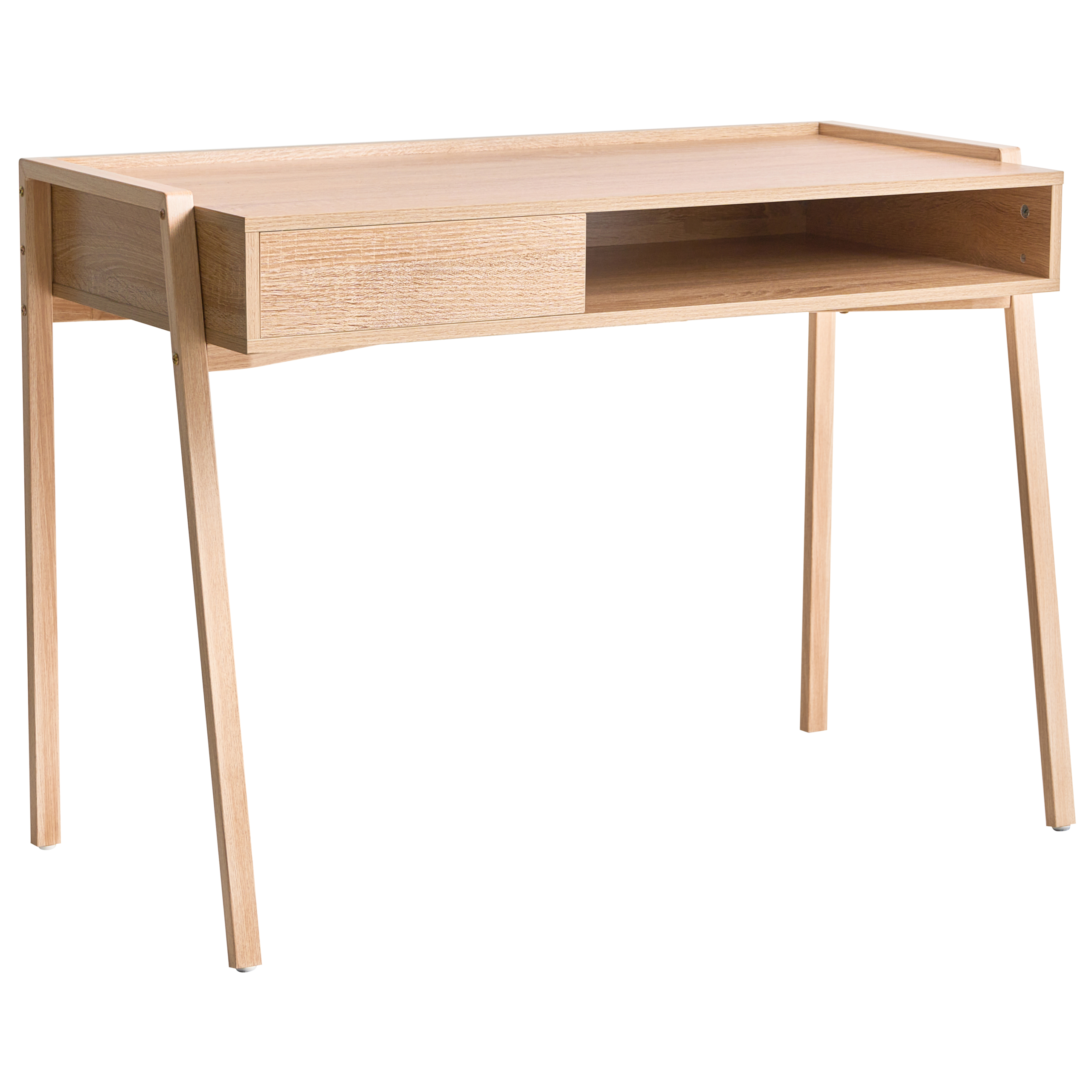 Skrivebord KOFOTEN 107 cm 48 cm Lysebrun