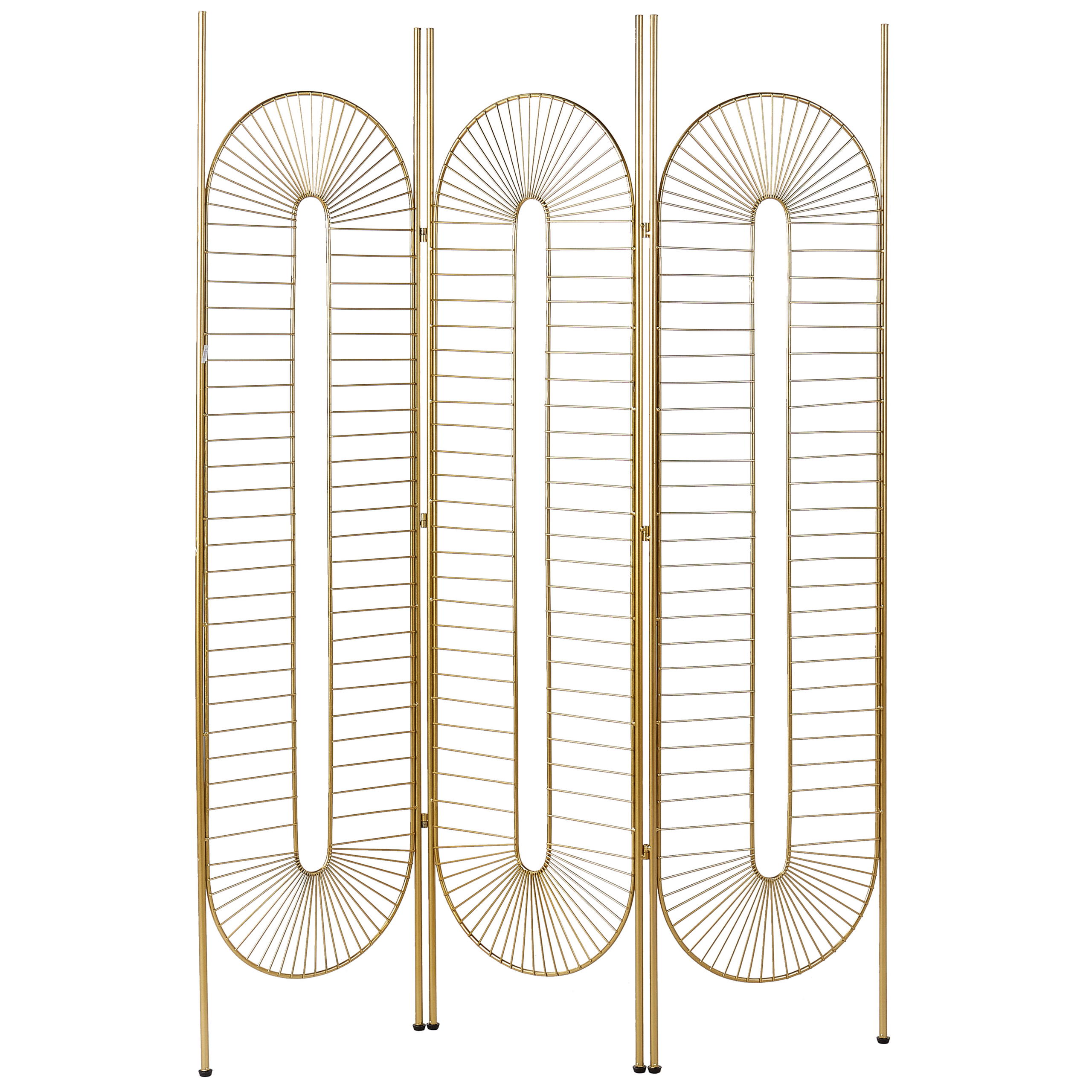 3 panelers rumdeler NOALE 135 cm 170 cm Guld