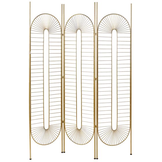3 panelers rumdeler NOALE 135 cm 170 cm Guld