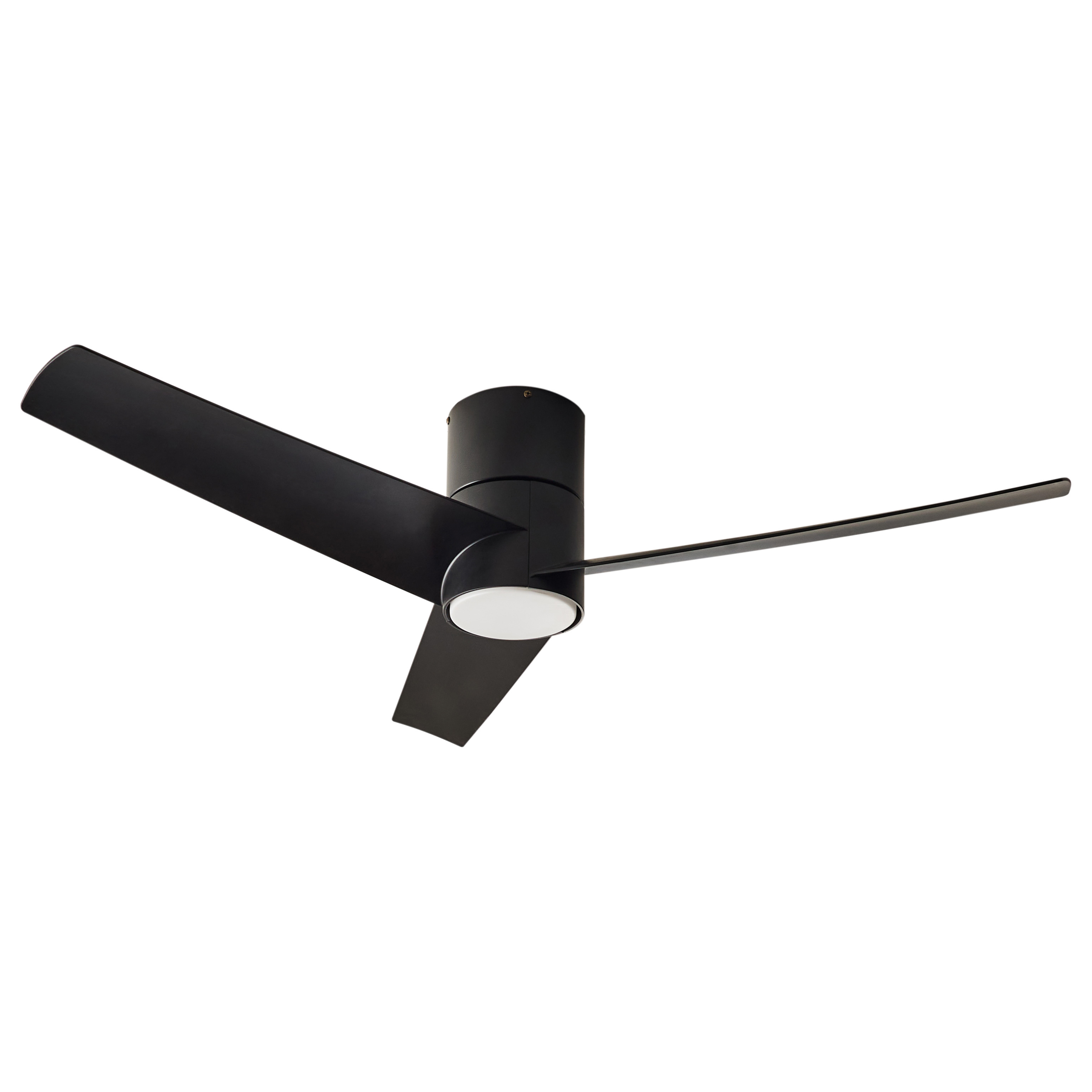 Ventilator med lys CANETE Med fjernbetjening LED Sort