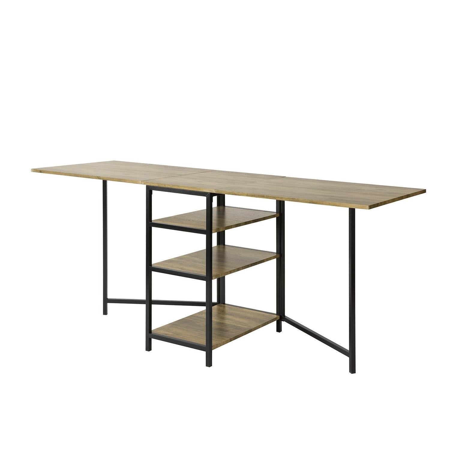 SoBuy lille skrivebord, Skrivebord, Skrivebord med skuffer FWT62-N