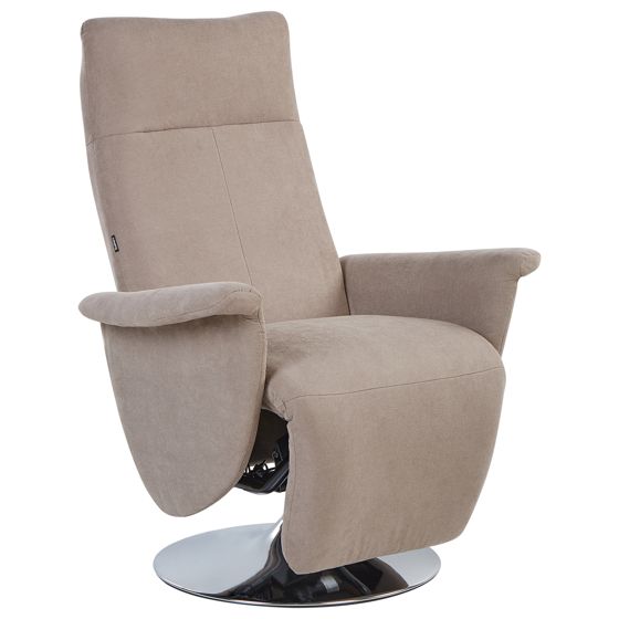 Recliner stol PRIME Inkl. fodstøtte Brungrå