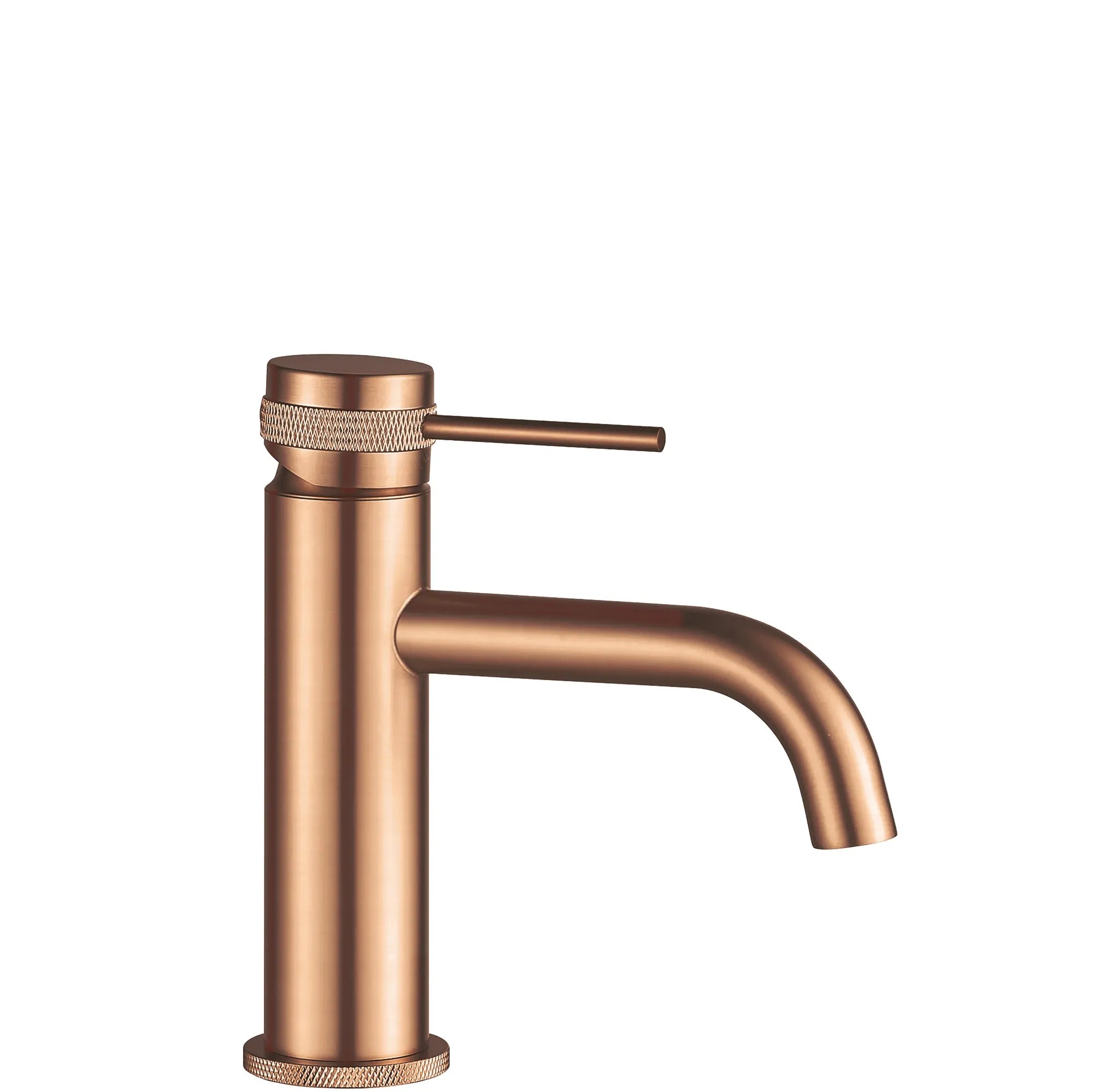 REA håndvaskarmatur Lungo Grip Lav Børstet kobber, 15x5x16,5cm