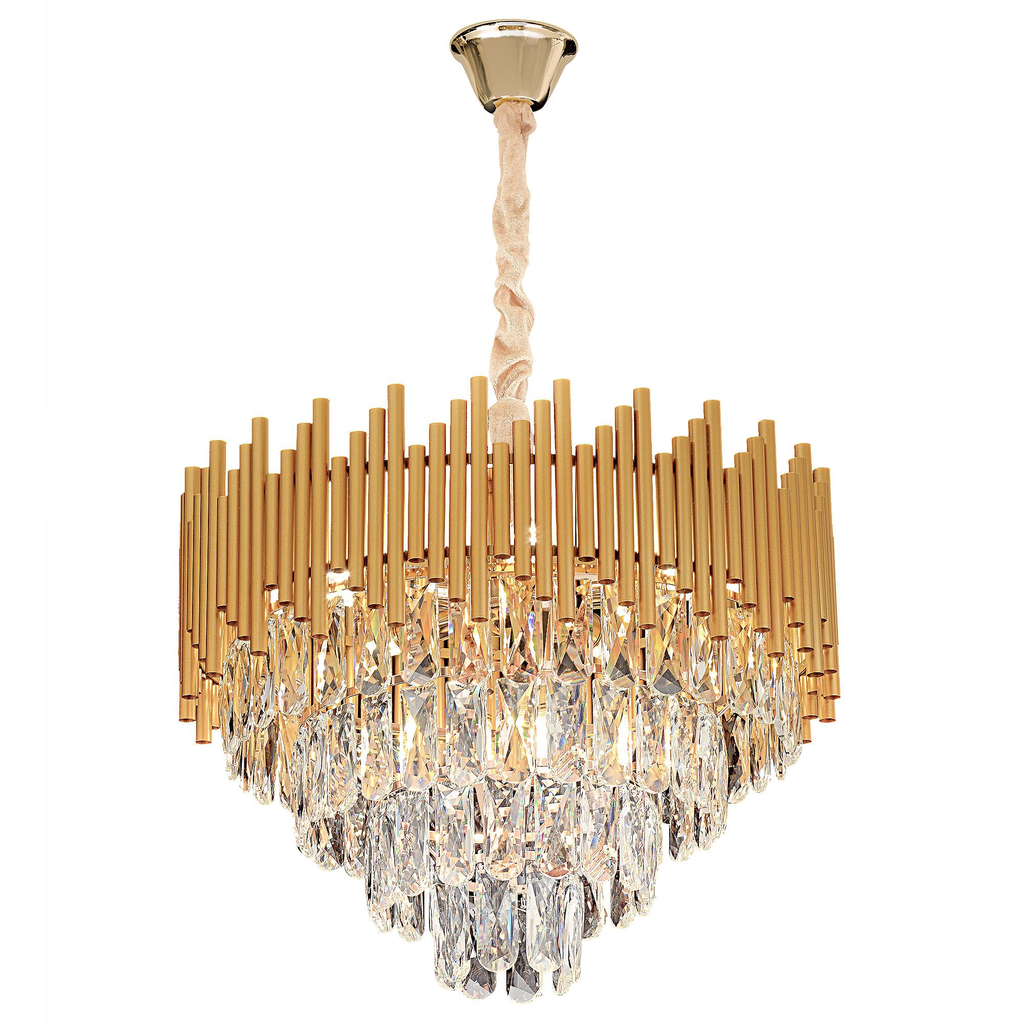 TOOLIGHT hængende loftlampe G062-CP 50CM Guld 85x47x40cm