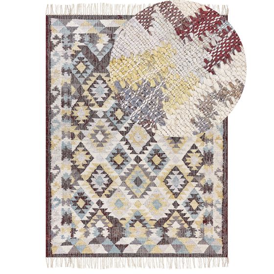 Gulvtæppe FENER Multifarvet 160 x 230 cm Jute