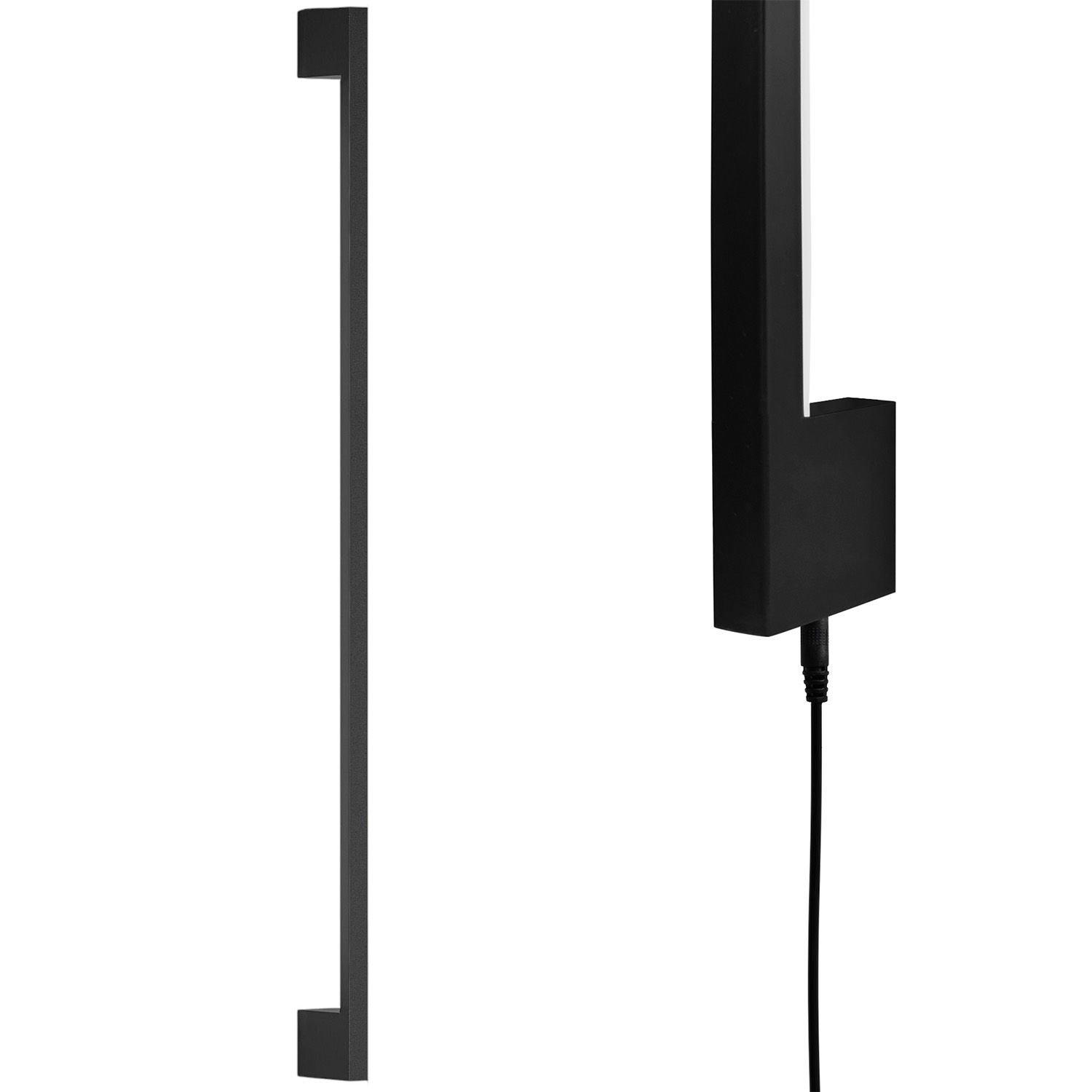 TOOLIGHT væglampe LHJ063-W 80cm LED Sort 80x1,5x4cm