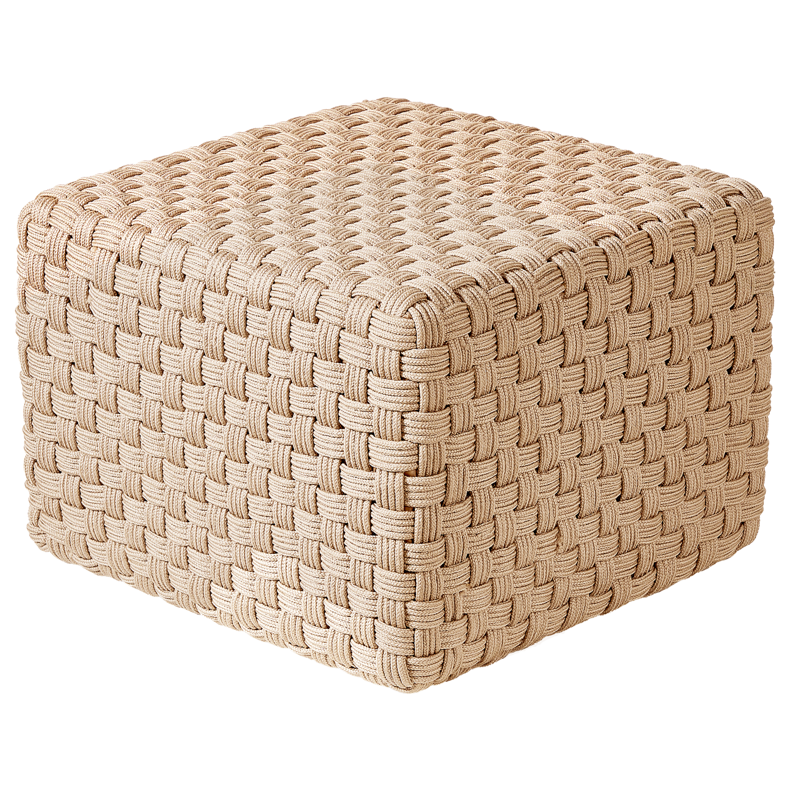 Puf NALLI Syntetisk materiale Lys Beige
