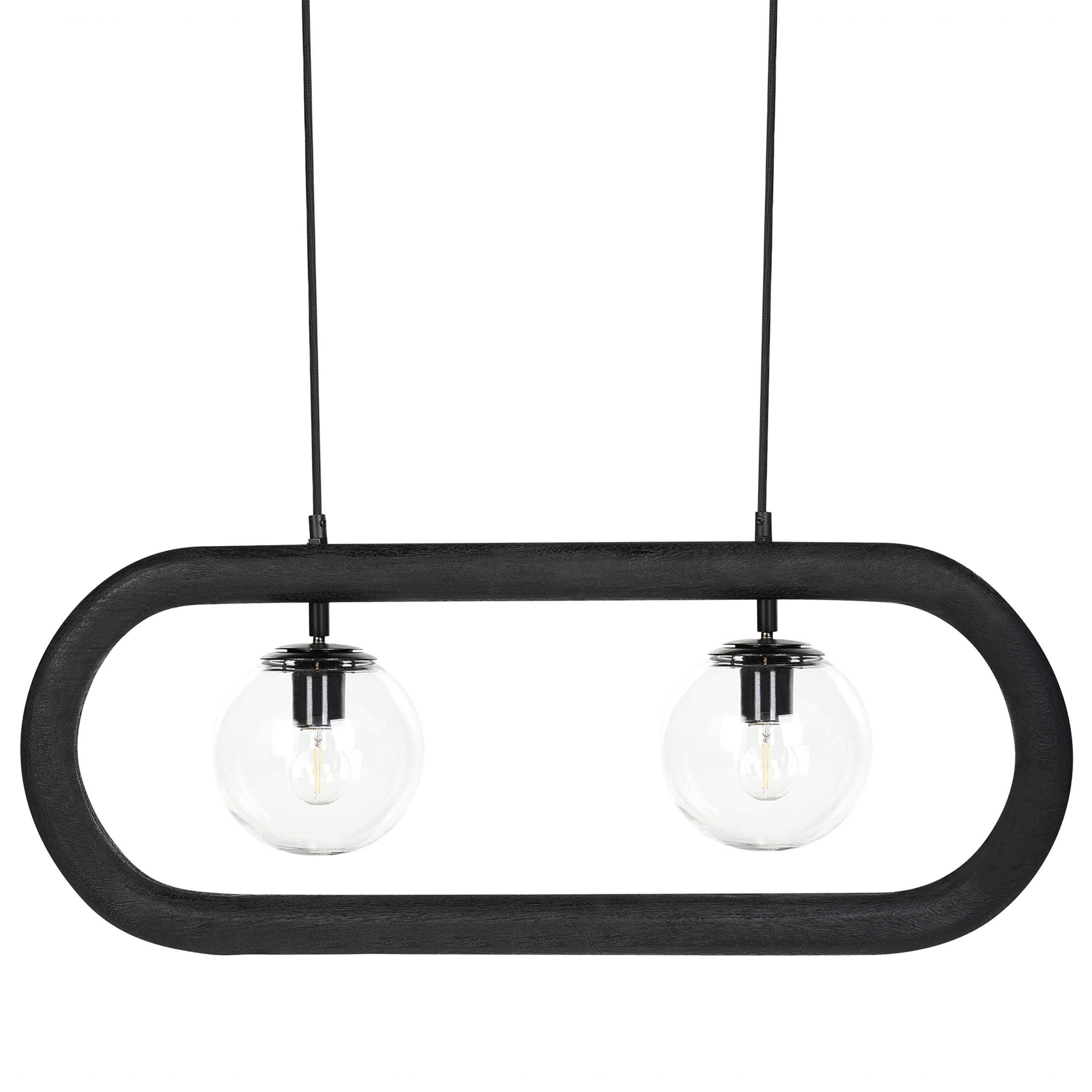 Loftlampe AYENSU Mangotræ Sort