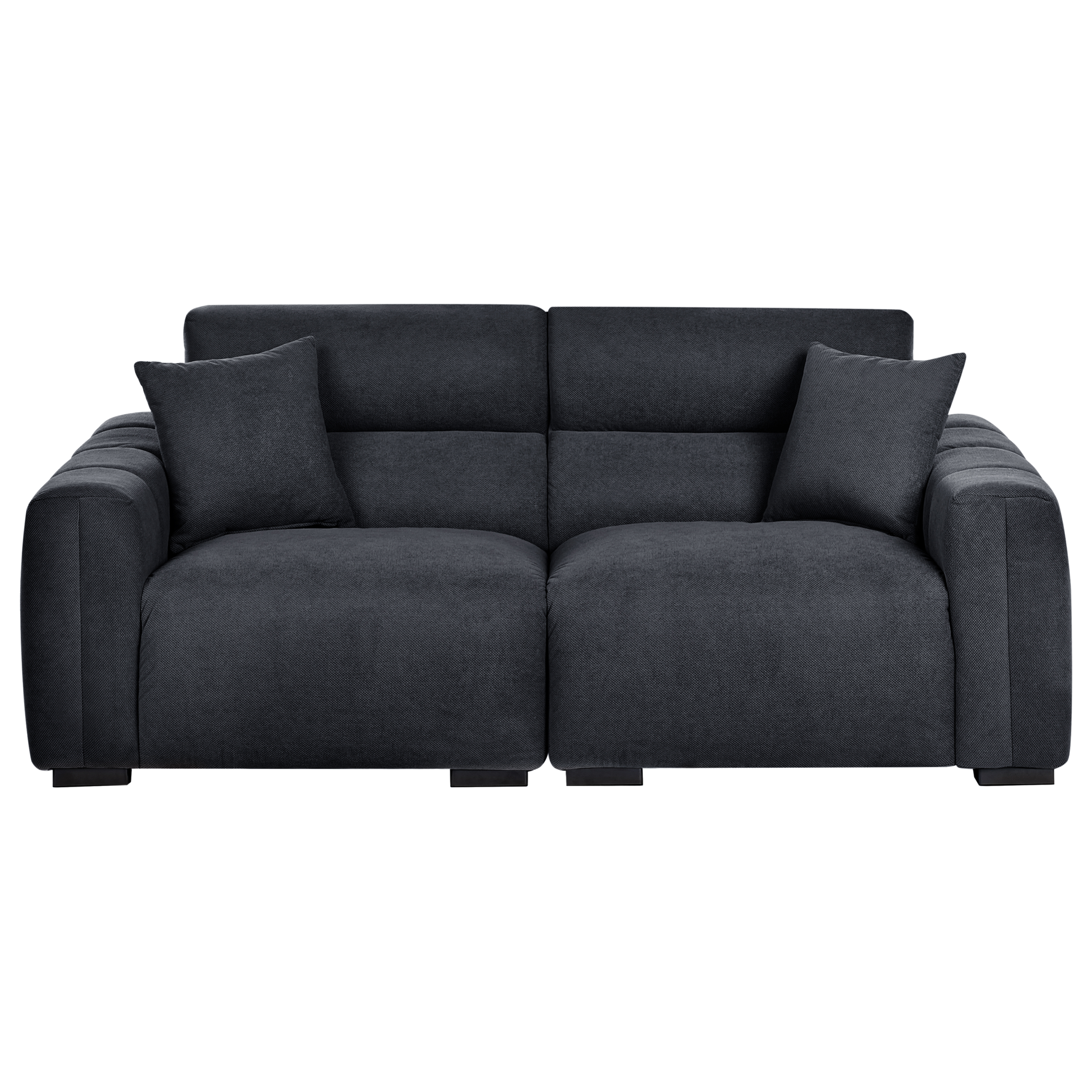 Sofa 3 personers FAUSKAN Sort