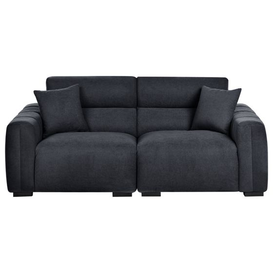 Sofa 3 personers FAUSKAN Sort