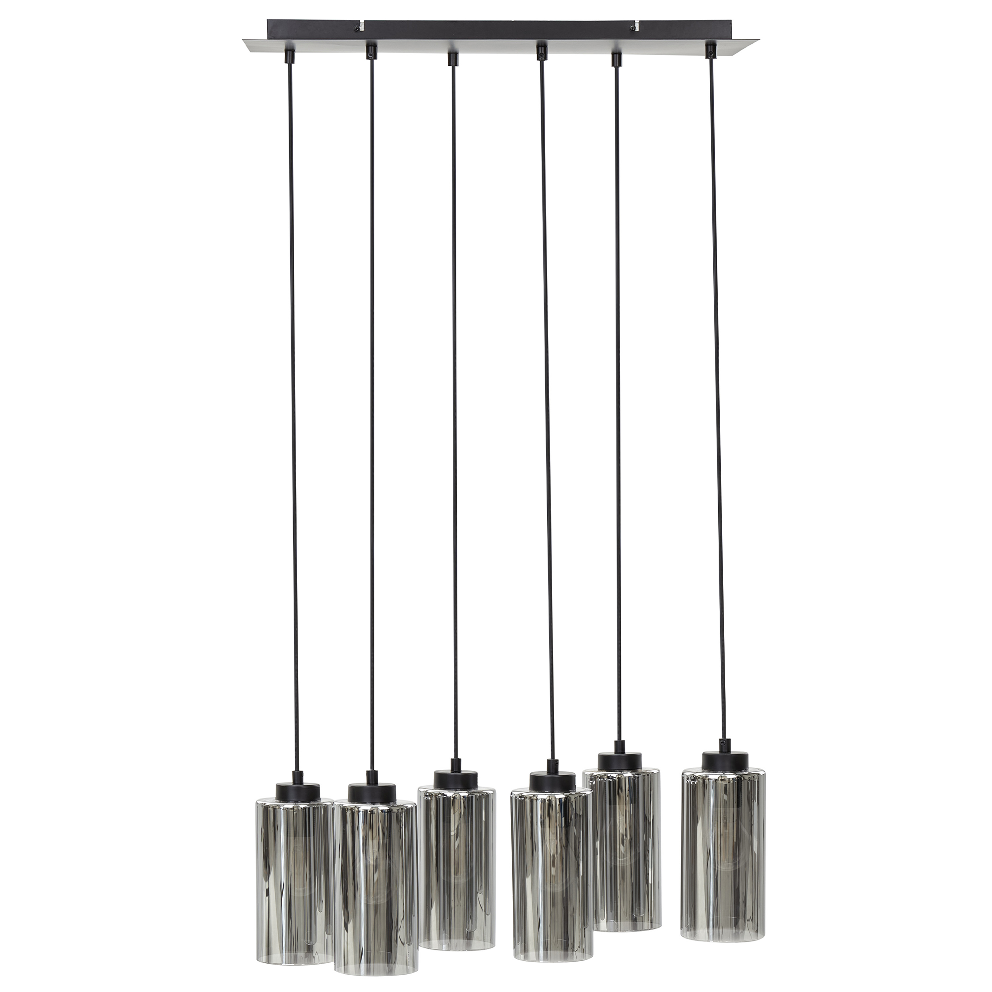 Loftlampe PURIRI Glas Grå