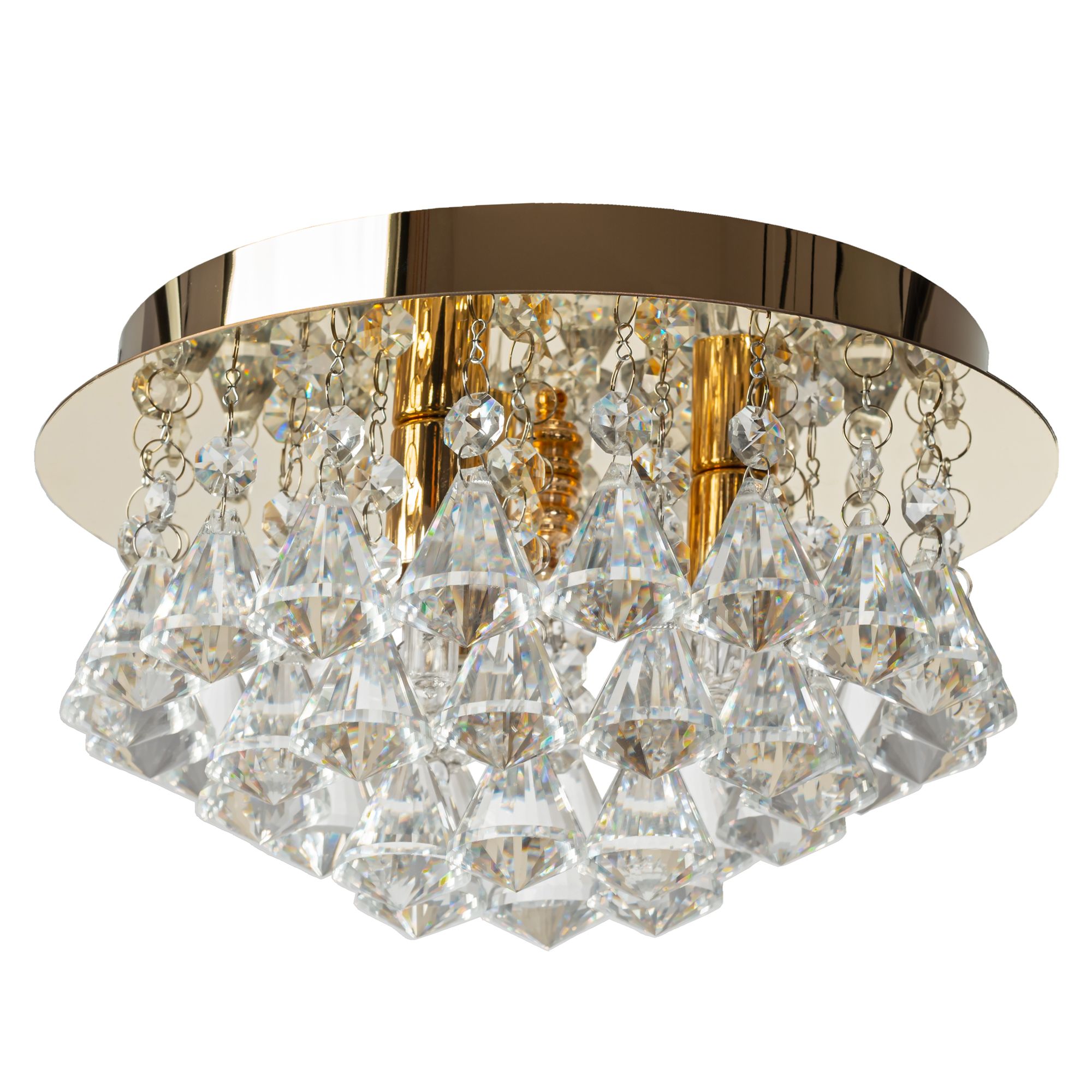 TOOLIGHT loftlampe APP1038-C Guld 25x25x14,5cm