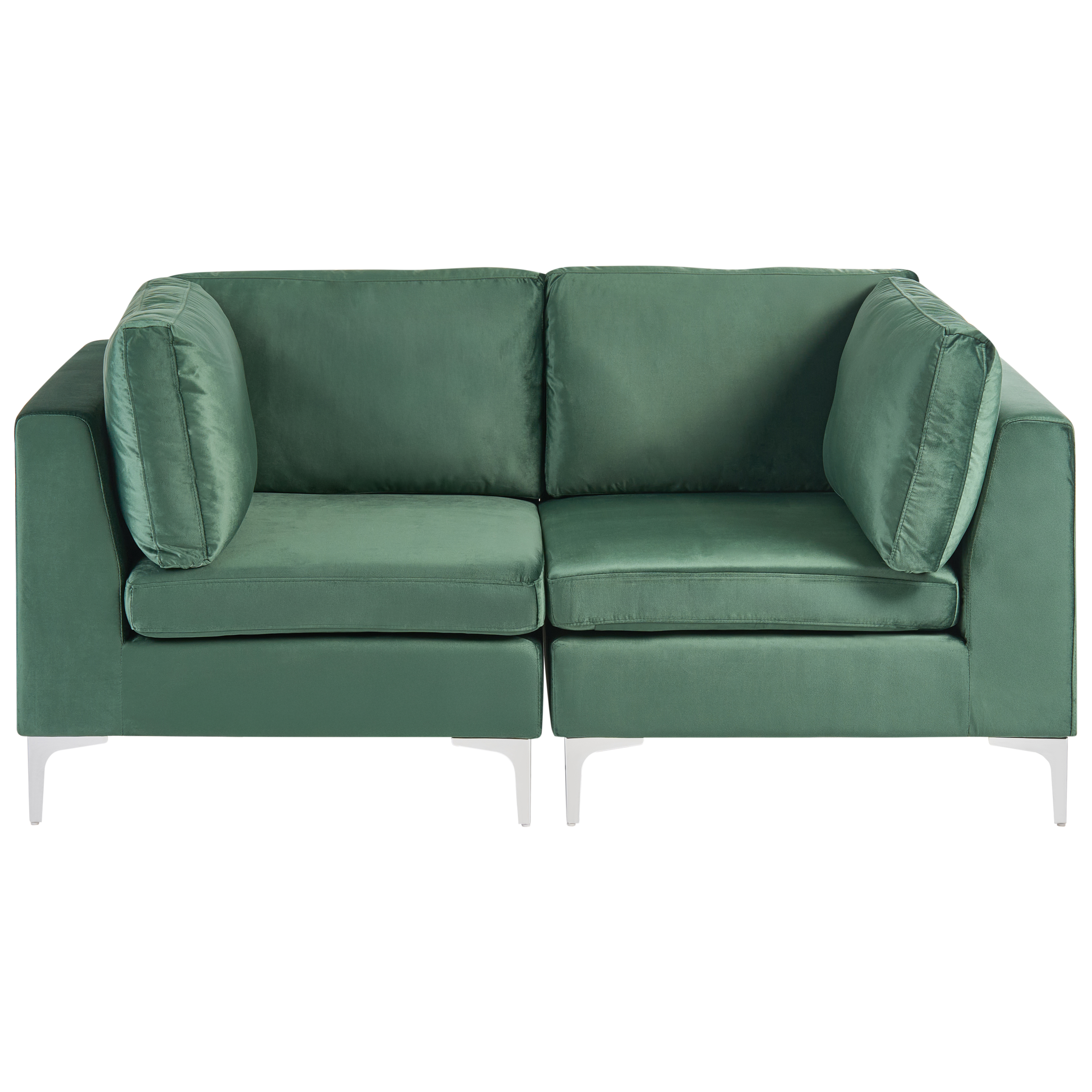 Modulsofa 2 personers EVJA Velour Grøn
