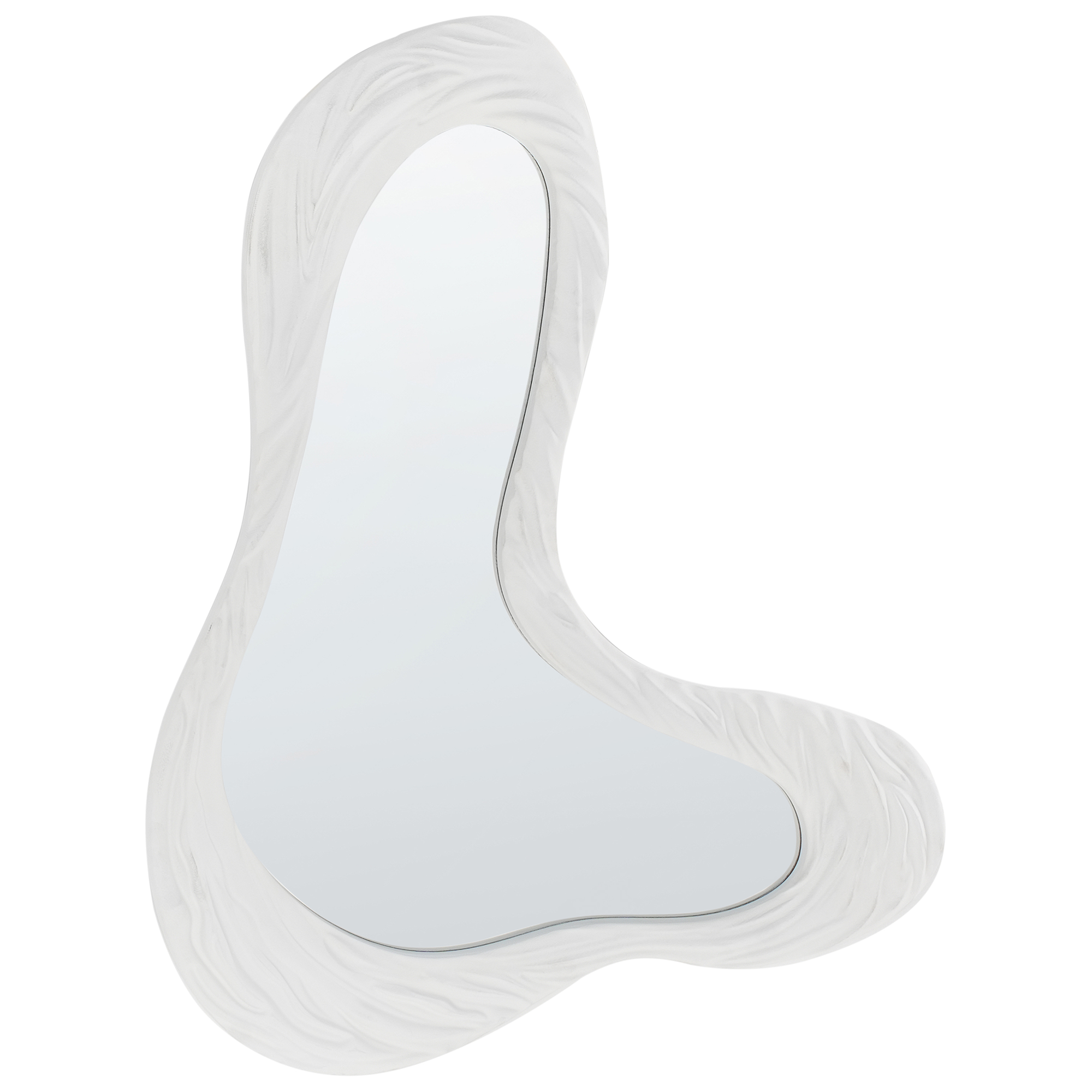 Vægspejl GUICLAN 61 cm 83 cm Hvid