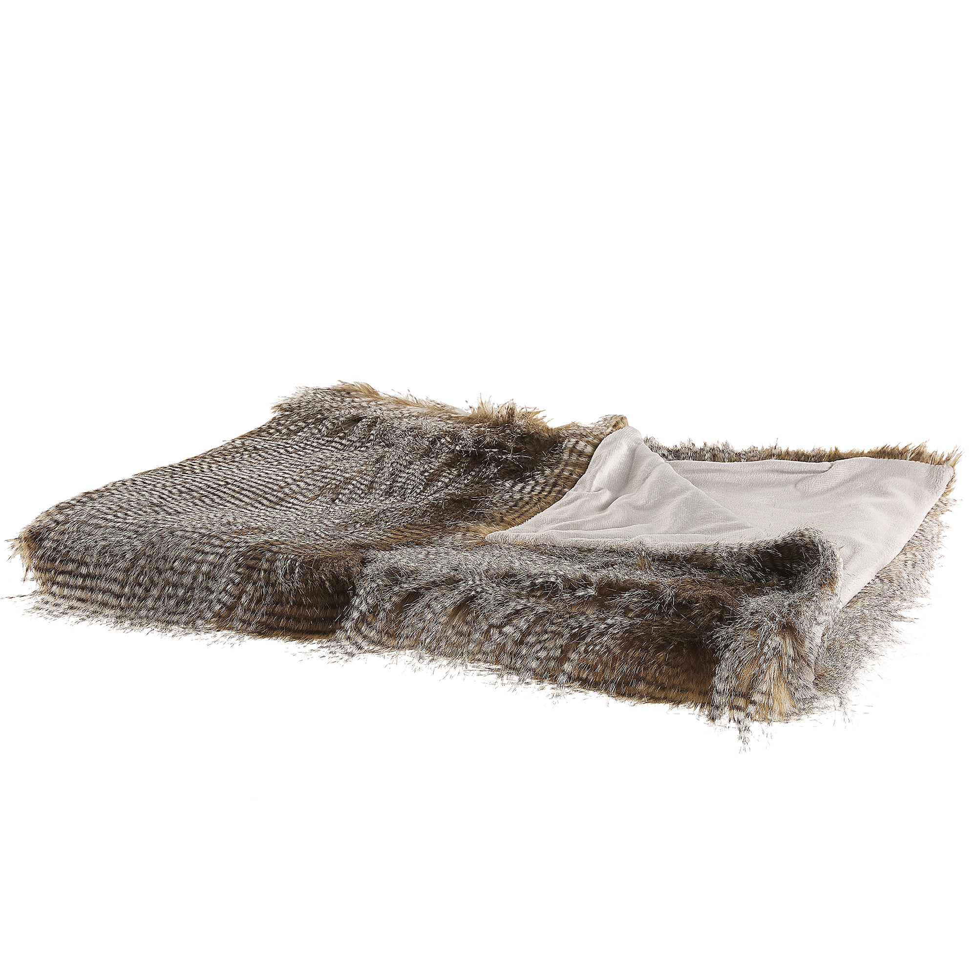 Plaid ASDAD 150 x 200 cm Brun