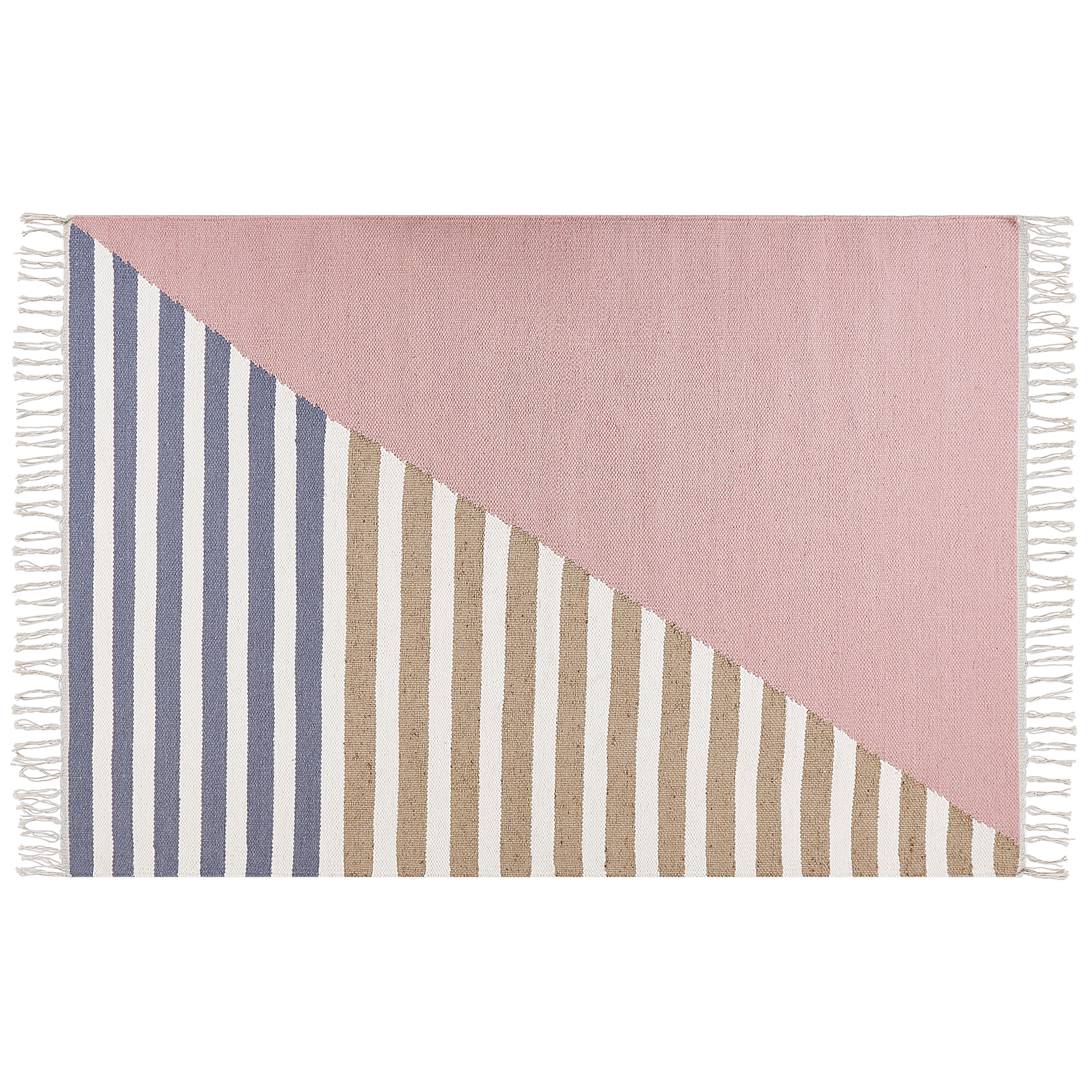 Gulvtæppe ENGIZ Multifarvet 140 x 200 cm Uld