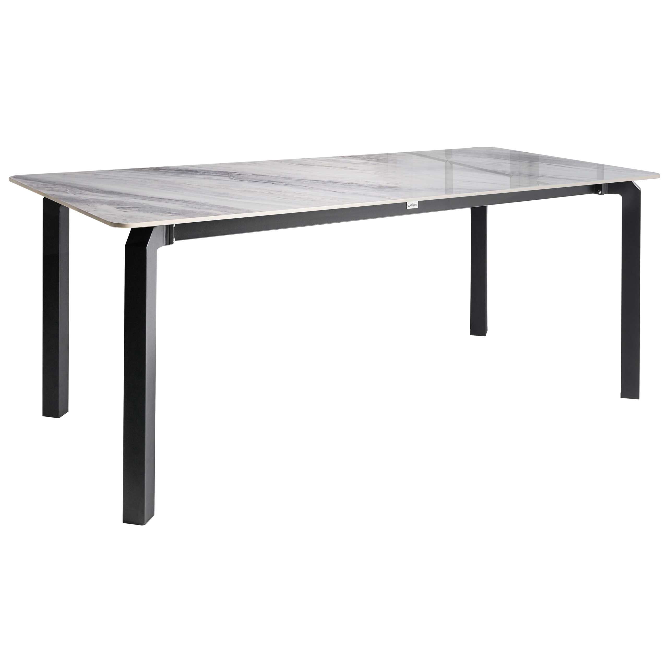 Havebord FELETTO 180 cm 90 cm Sten Grå marmor
