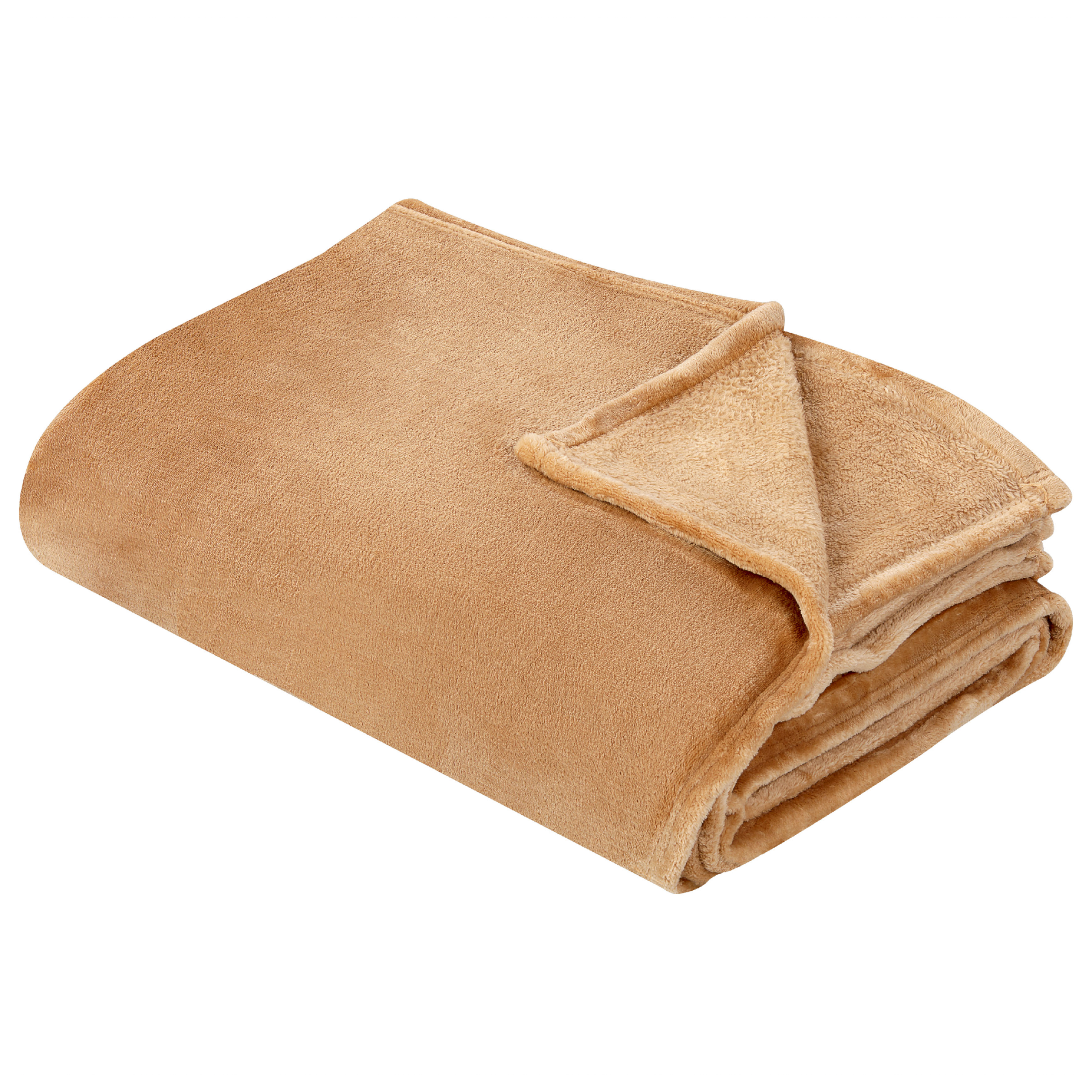 Plaid BAYBURT 200 x 220 cm Beige
