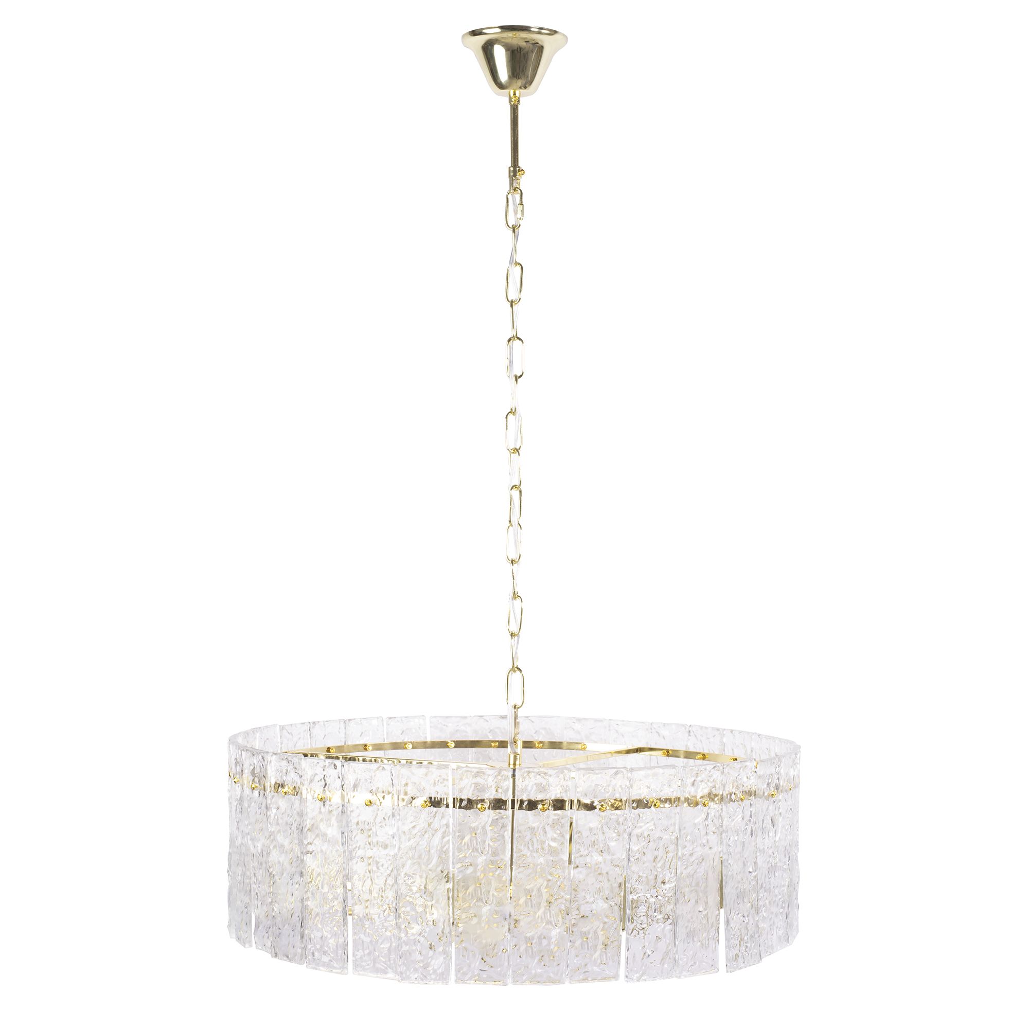 TOOLIGHT hængende loftlampe APP1779-CP Guld 59x59x20cm