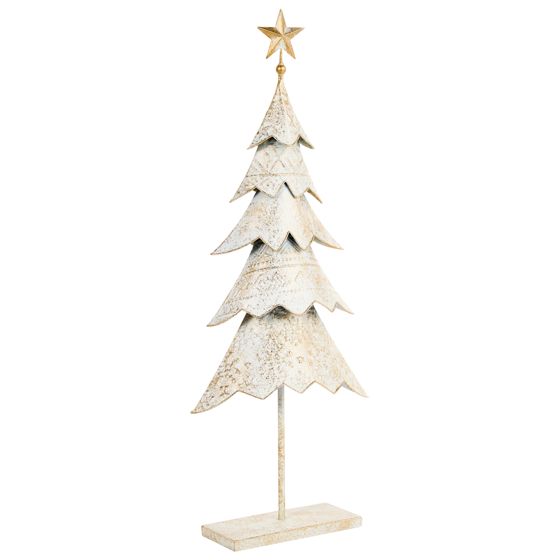 Juledekoration HANKO 98 cm Juletræ Guld