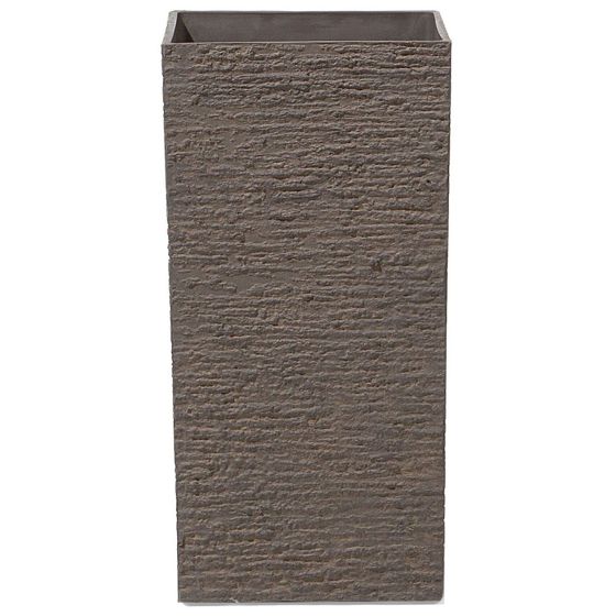 Urtepotte TENNO 30 cm Mørkebrun