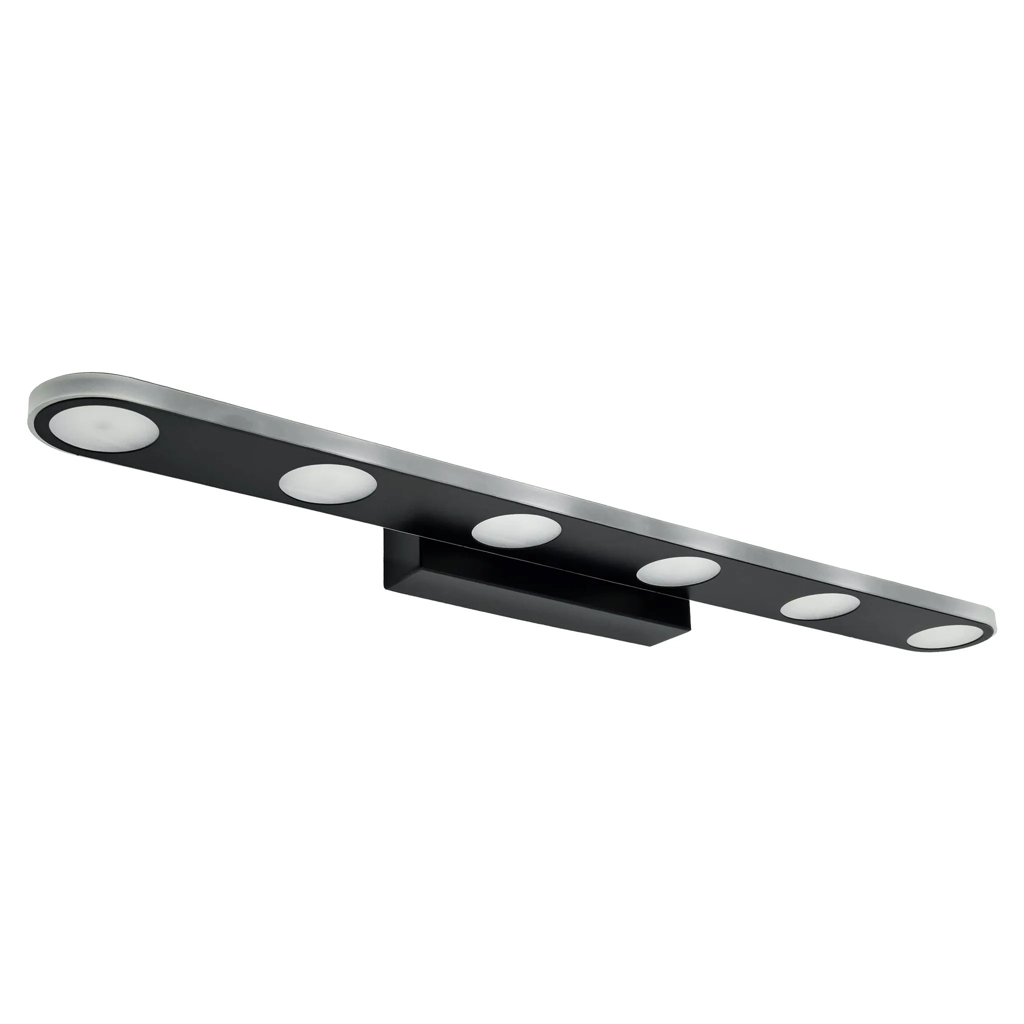 TOOLIGHT væglampe SWE055-W BLACK LED Sort 60x9,8x4,3cm