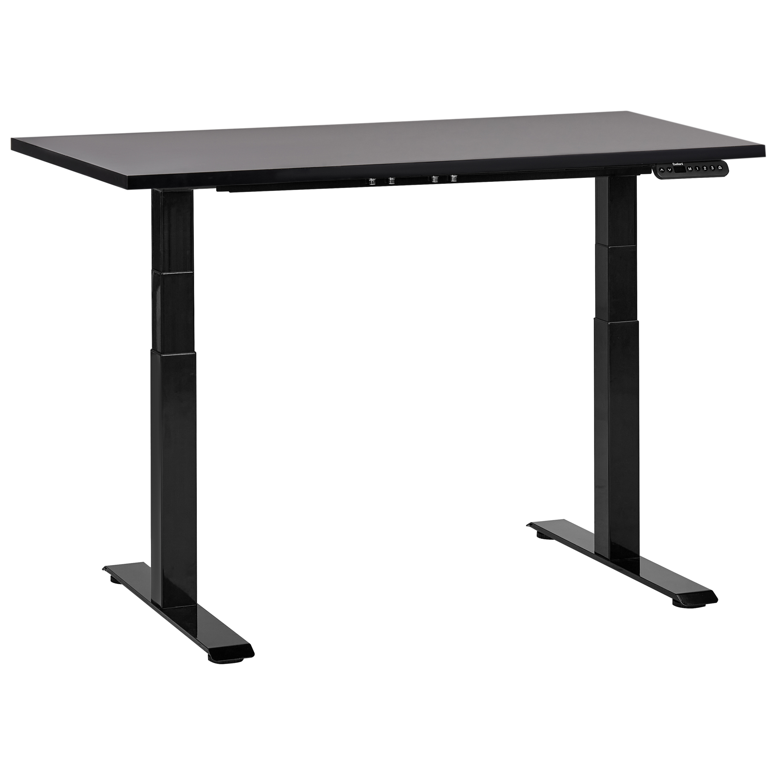 Elektrisk justerbart hæve sænkebord DESTINES 120 cm 72 cm Sort