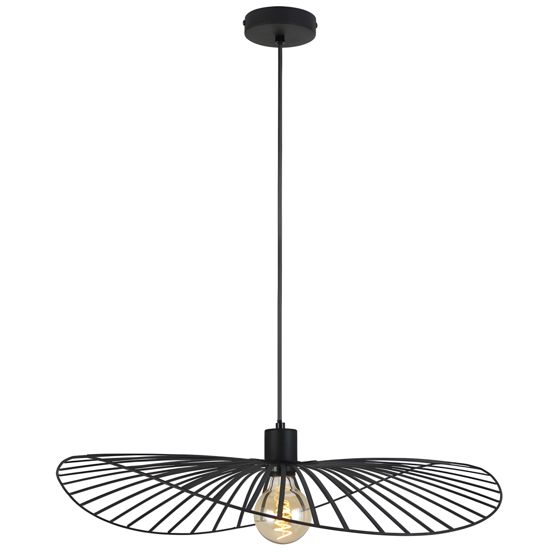 TOOLIGHT hængende loftlampe APP1841-1CP Sort 61x61x13,5cm