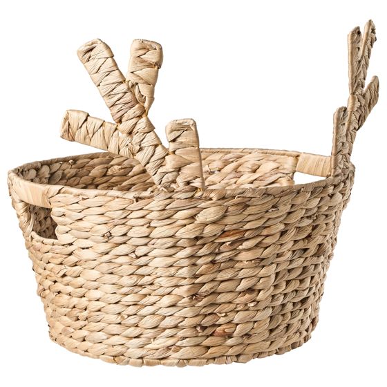 Kurv RENNE Vandhyacint Naturlig
