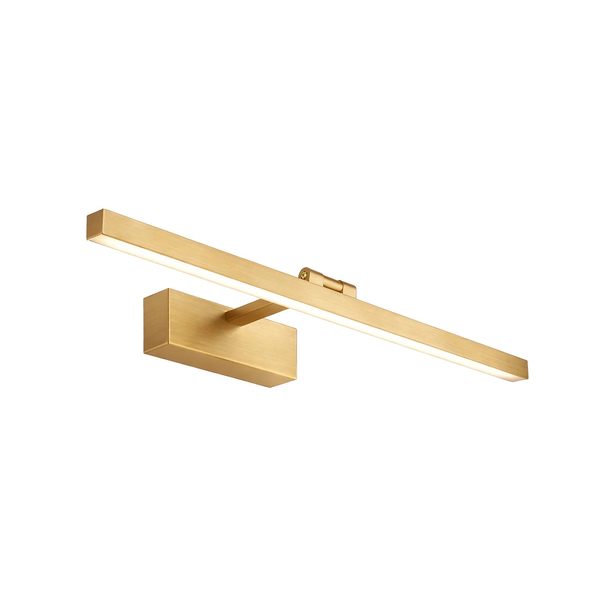 TOOLIGHT væglampe APP1864-1W 60cm LED Børstet guld 18x18x60cm