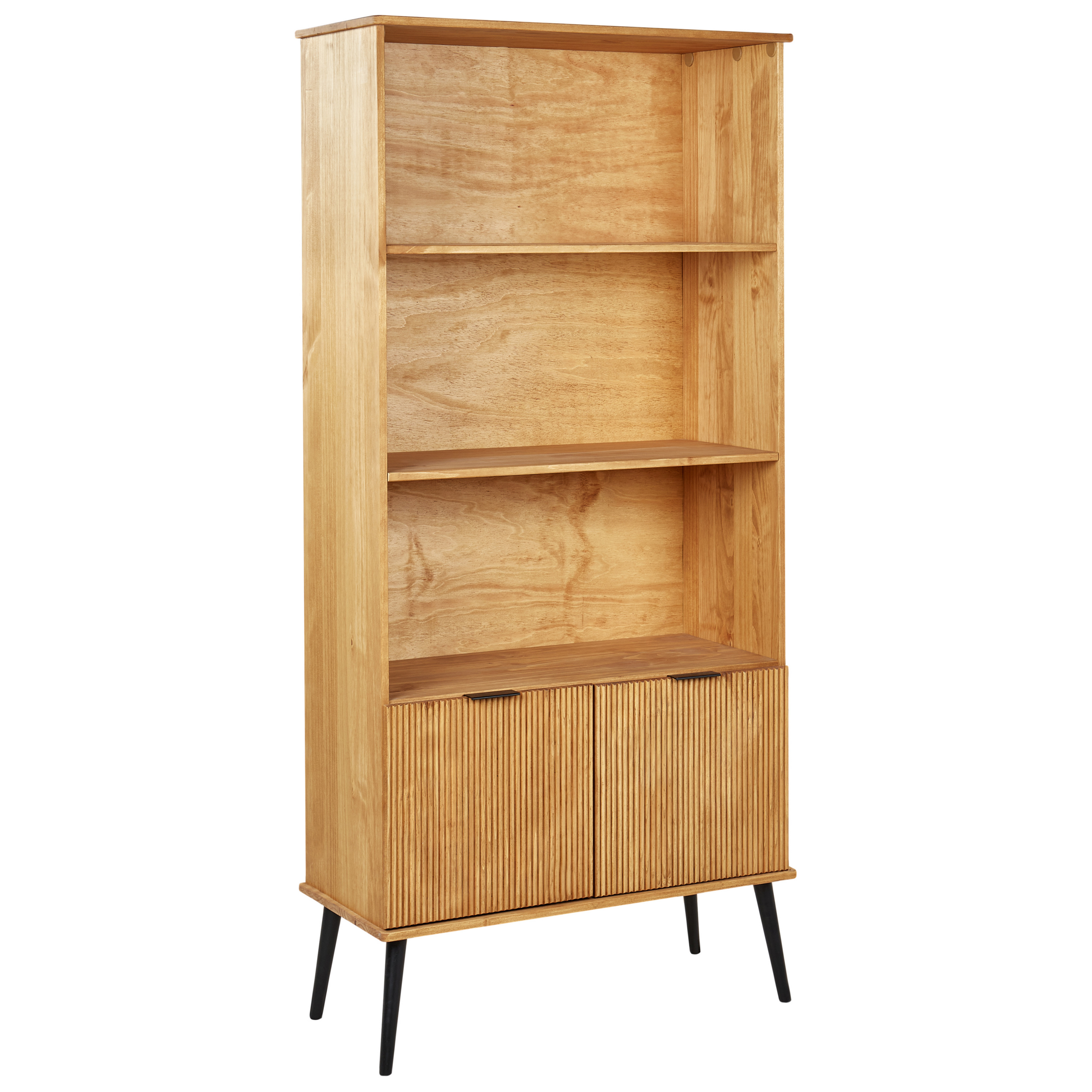Bogreol TIMMINS 190 cm Fyretræ Brun