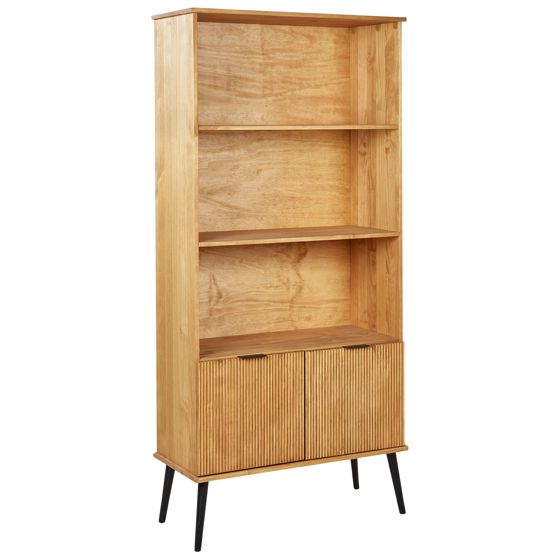 Bogreol TIMMINS 190 cm Fyretræ Brun