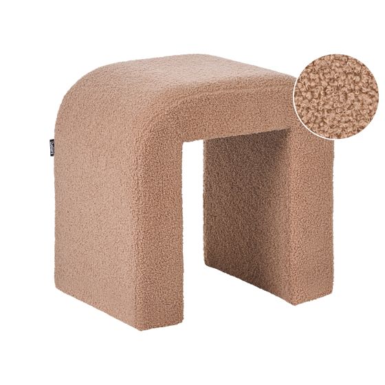 Puf ESTES Boucle Lysebrun