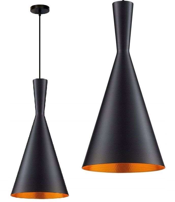 TOOLIGHT hængende loftlampe APP079-1CP COSTA B Sort 38x18,5x38cm