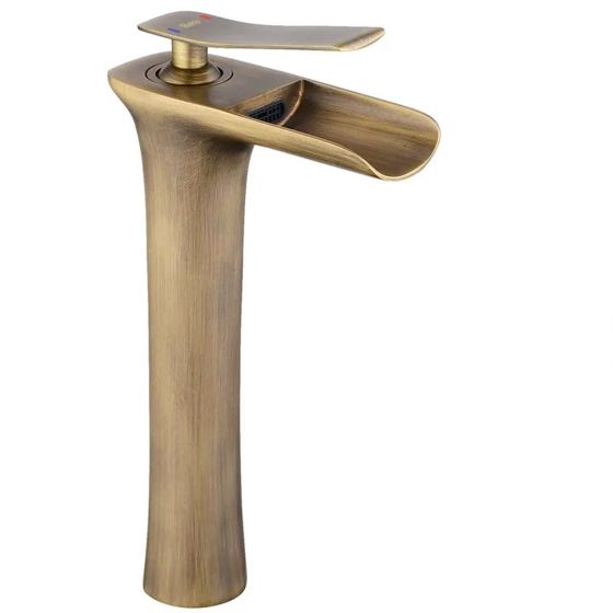 REA håndvaskarmatur LAGUNA Høj Guld, 15x5x30cm