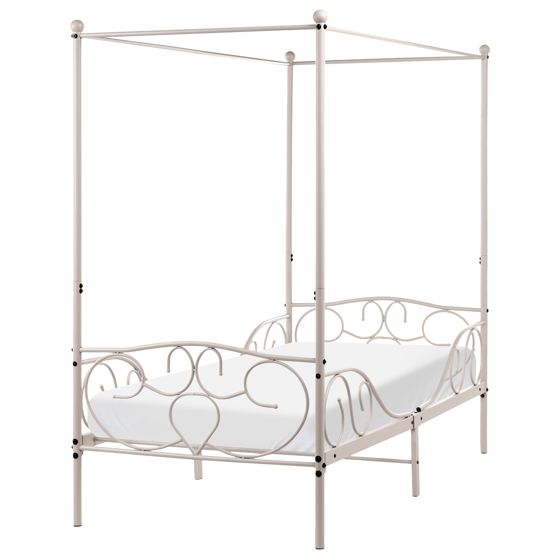 Himmelseng Metal SORMERY 90 x 200 cm Lys Beige