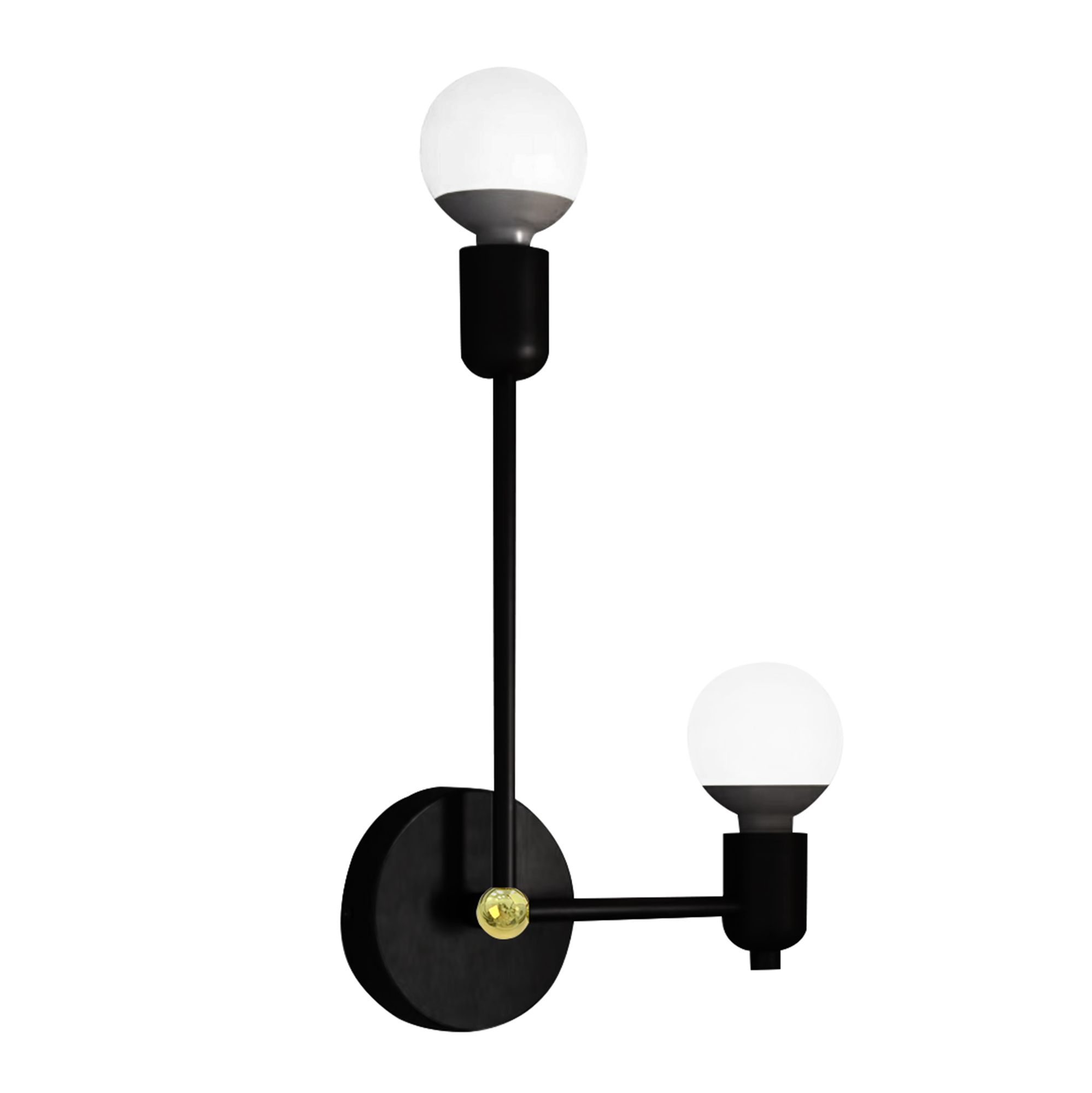 TOOLIGHT væglampe APP1707-2W Sort 42x23x6cm