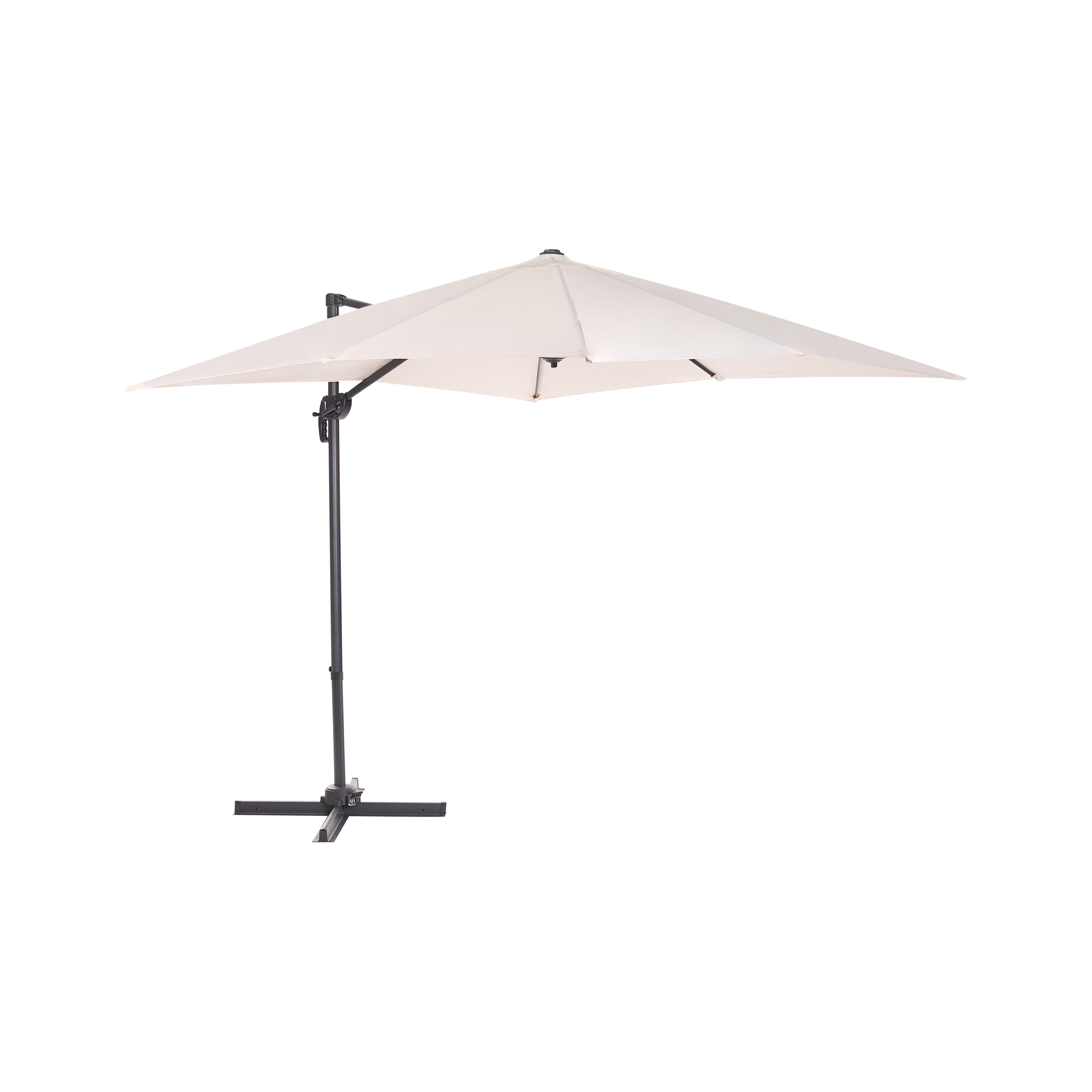 Cantilever parasol 238 cm MONZA Lys Beige