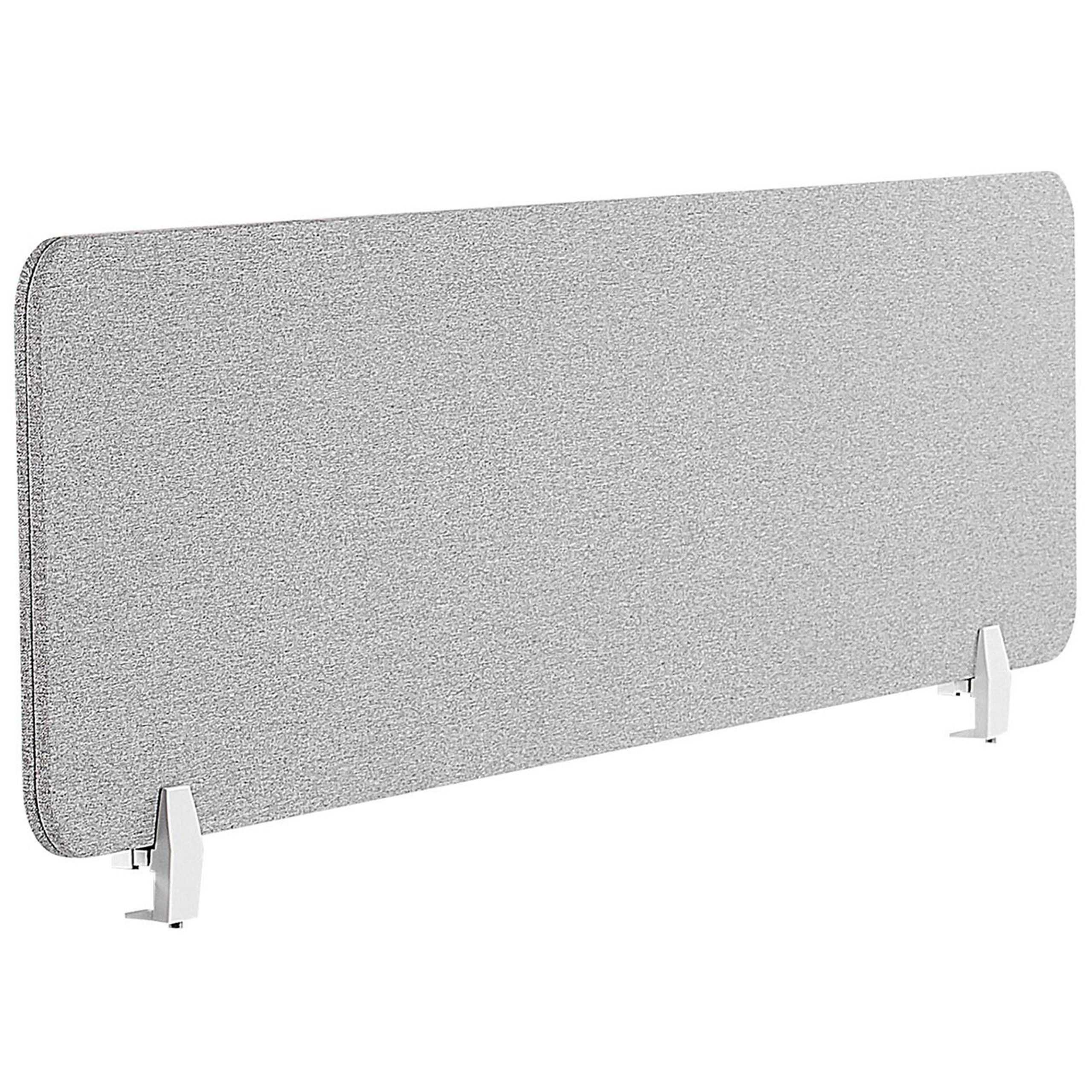 Skrivebordsdeler WALLY 120 x 40 cm Lysegrå