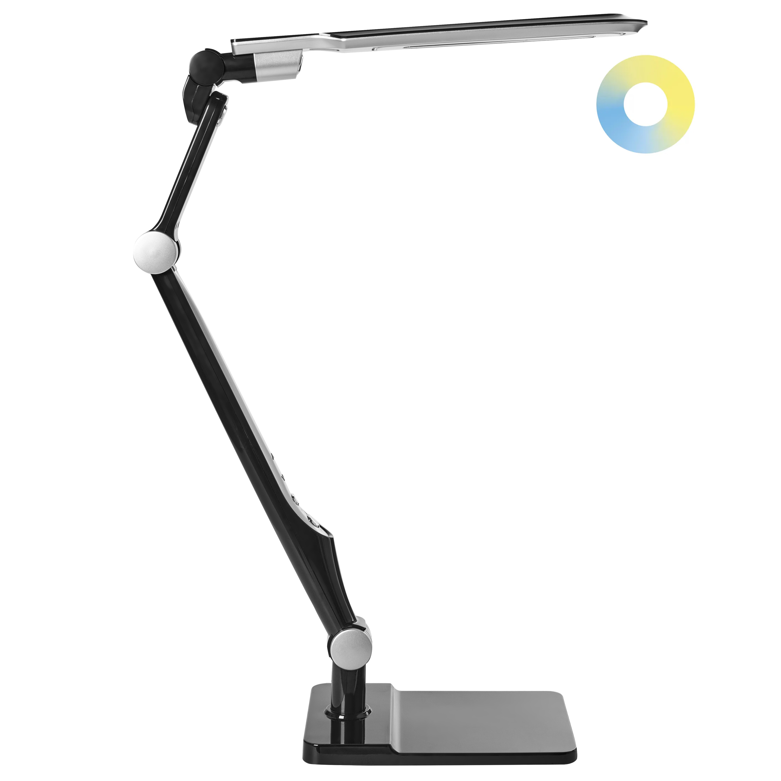 LED skrivebordslampe PEGASI Med dæmpning Sort