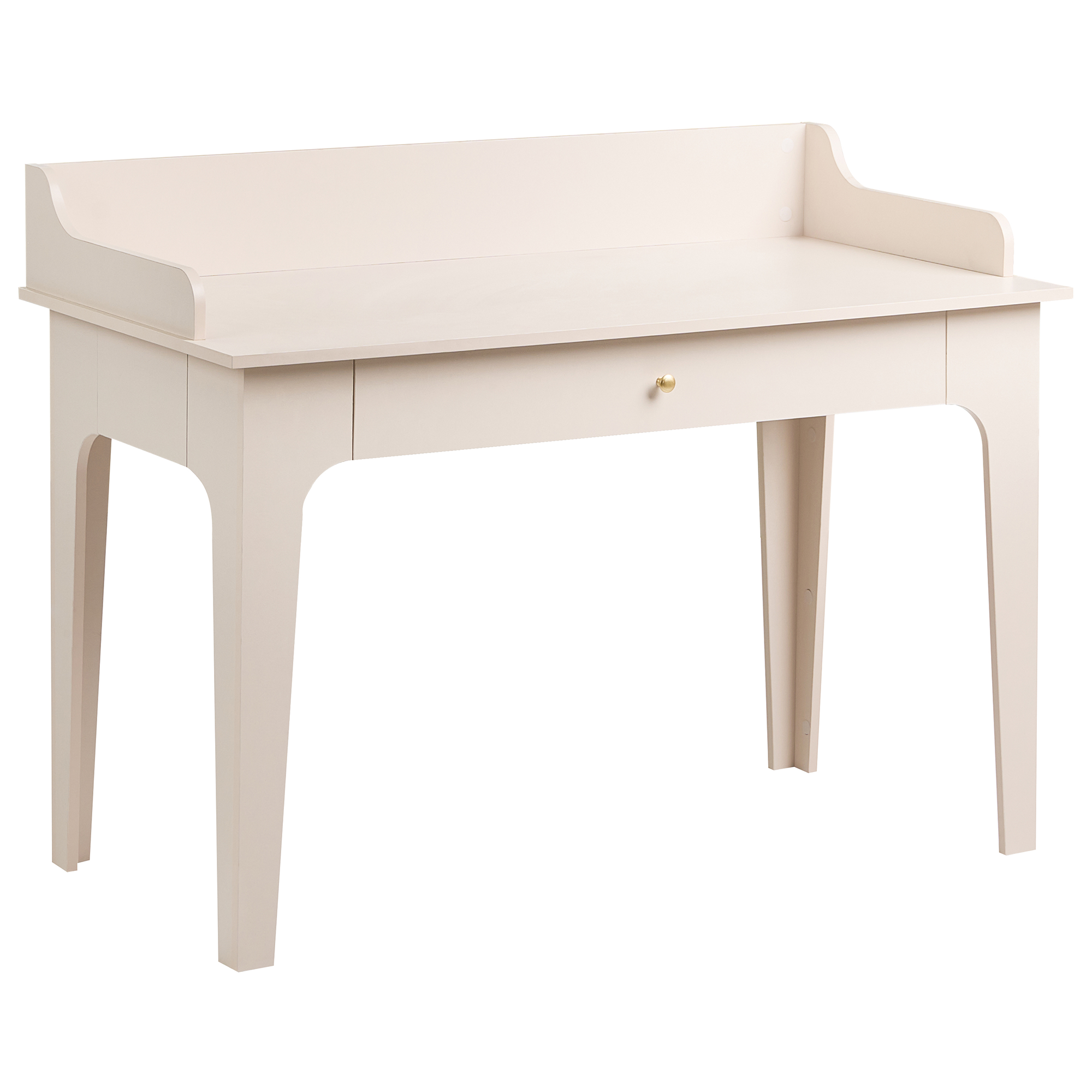 Skrivebord MONTIRA 118 cm 60 cm Lys Beige