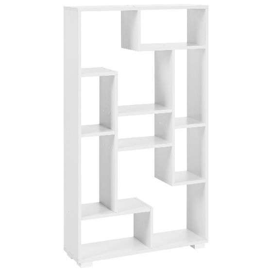 Reol ALMA 122 cm Hvid