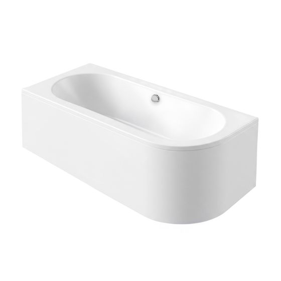 REA hjørnebadekar Orion 150 Venstre Hvid, 149,5x75x56cm