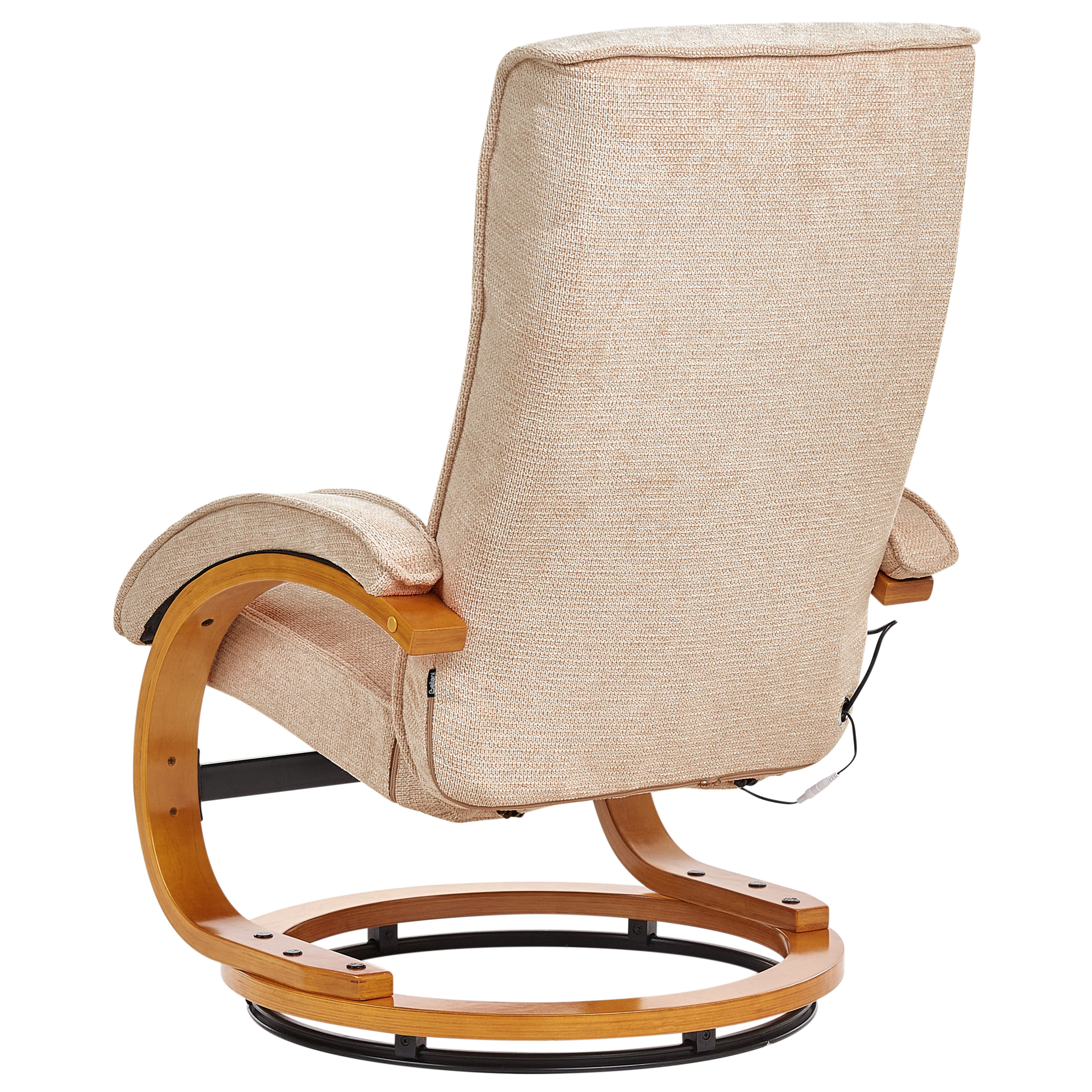 Massagestol HERO med fodskammel Beige