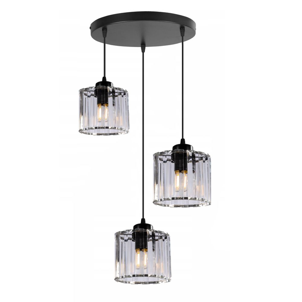 TOOLIGHT hængende loftlampe APP513-3CPR Sort 13x25x102cm
