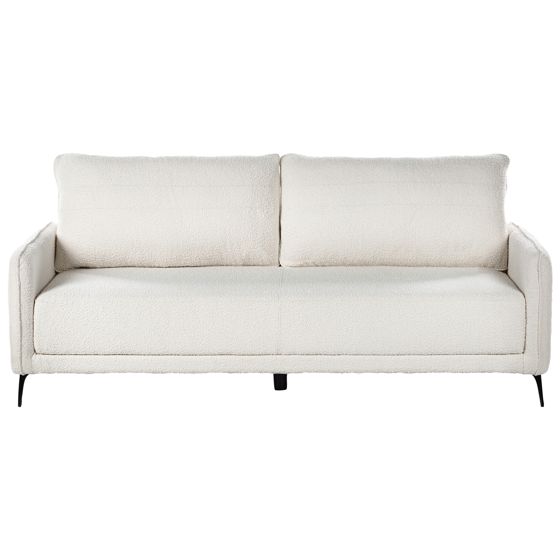 Sovesofa 3 personers HEMING Boucle Cremehvid